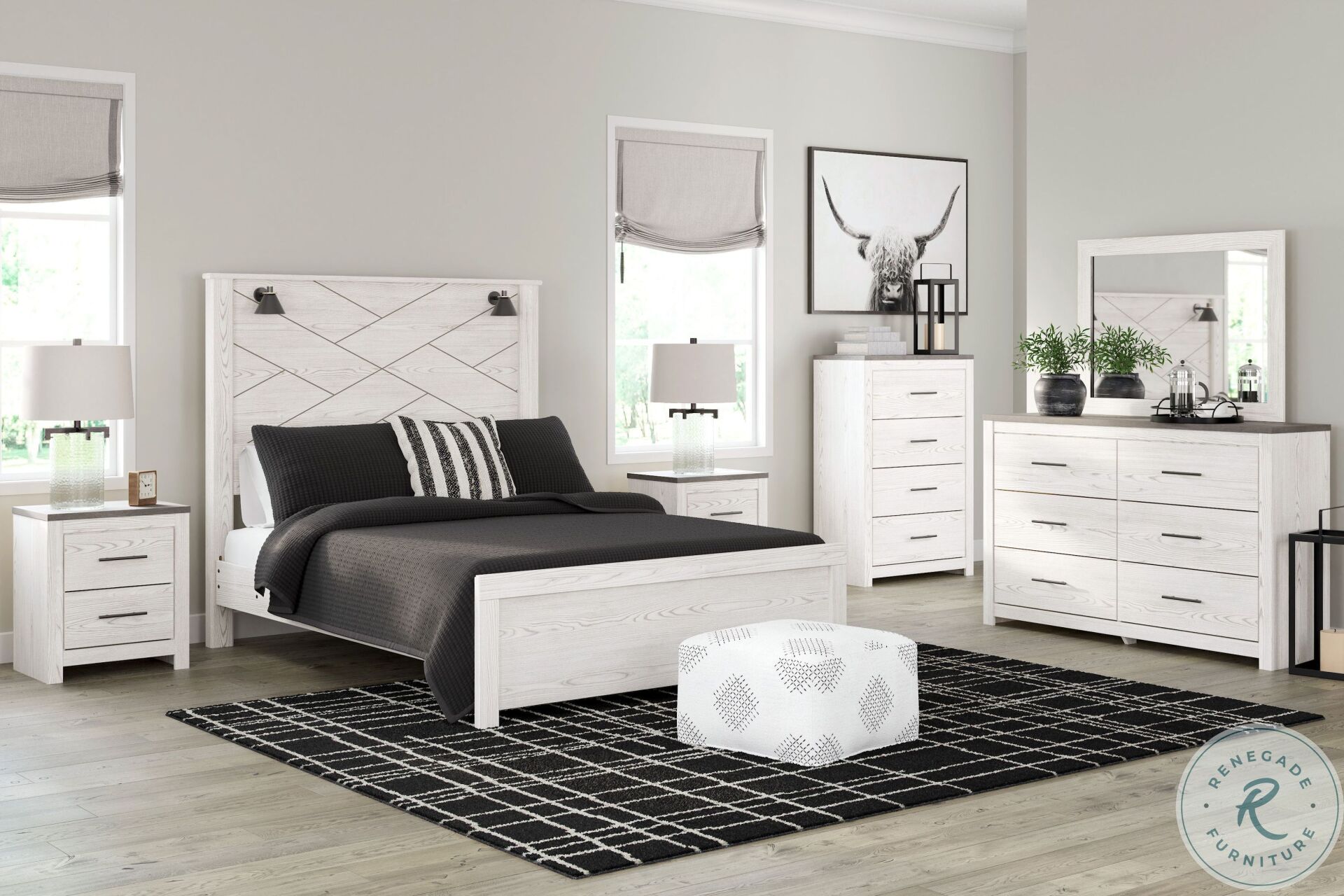 B1190 - 4-PC. QUEEN BEDROOM SET