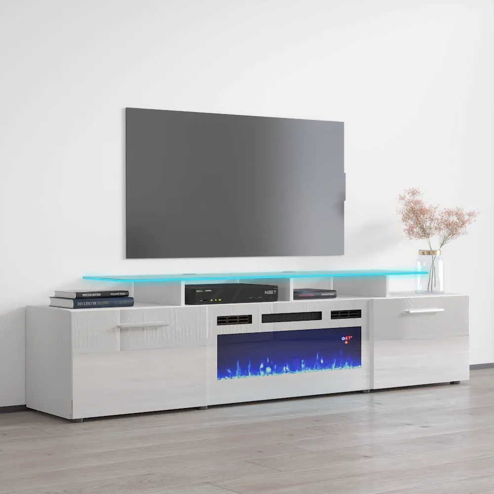 ROVA EF  - FIREPLACE TV STAND