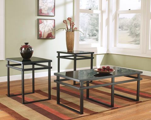 T180-13 - 3-PC. COFFEE TABLE SET
