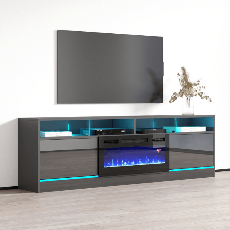 DISPARO - FIREPLACE TV STAND