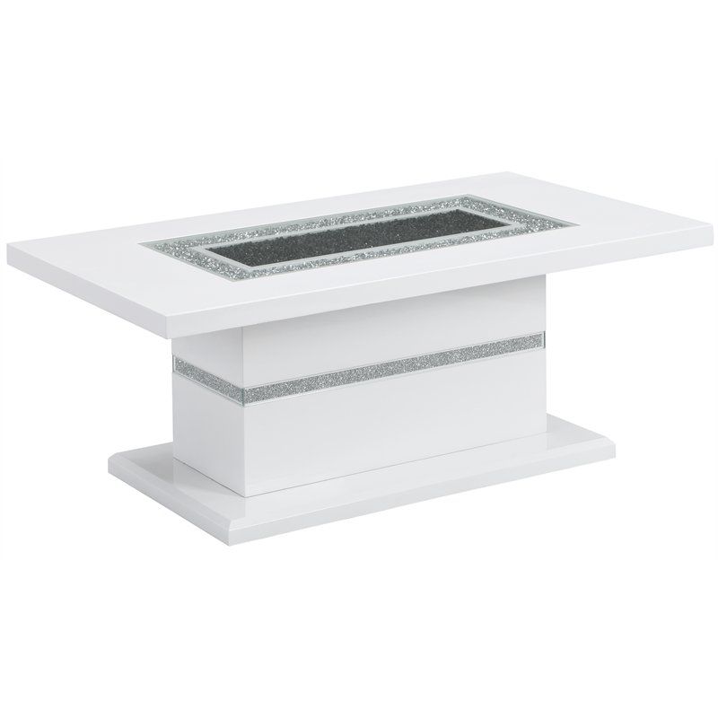 MONACO-CT-WHTE - COFFEE TABLE