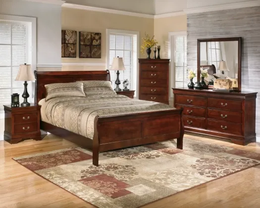 B376 - 4-PC. QUEEN BEDROOM SET