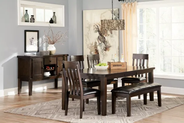 D596 - 6-PC. DINING TABLE SET