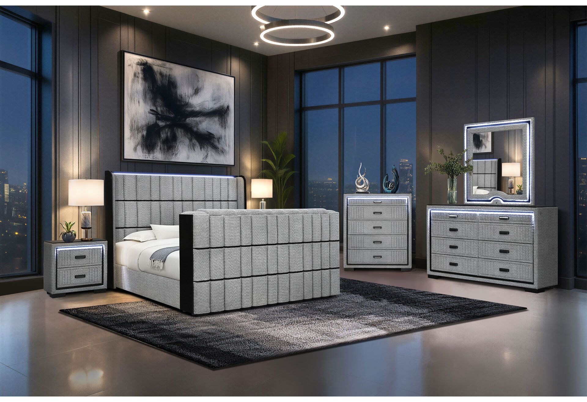 ISABELLA - 4-PC. QUEEN BEDROOM SET
