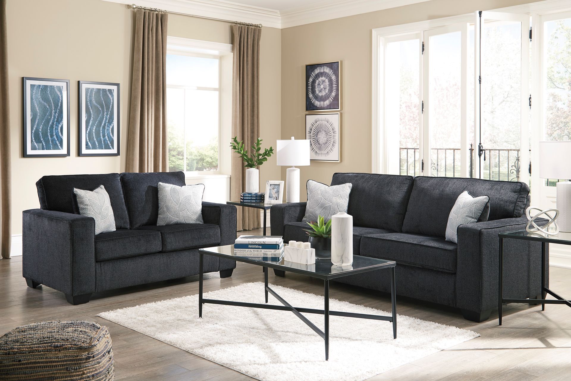 8721338 - 2-PC. SOFA/LOVE SEAT SET