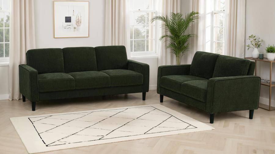 511214 - 2 PIECE SOFA AND LOVE SEAT SET