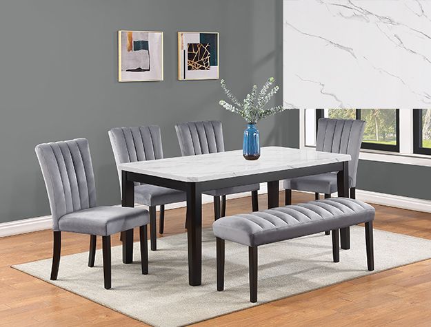 2224T - 6 PIECE DINING TABLE SET