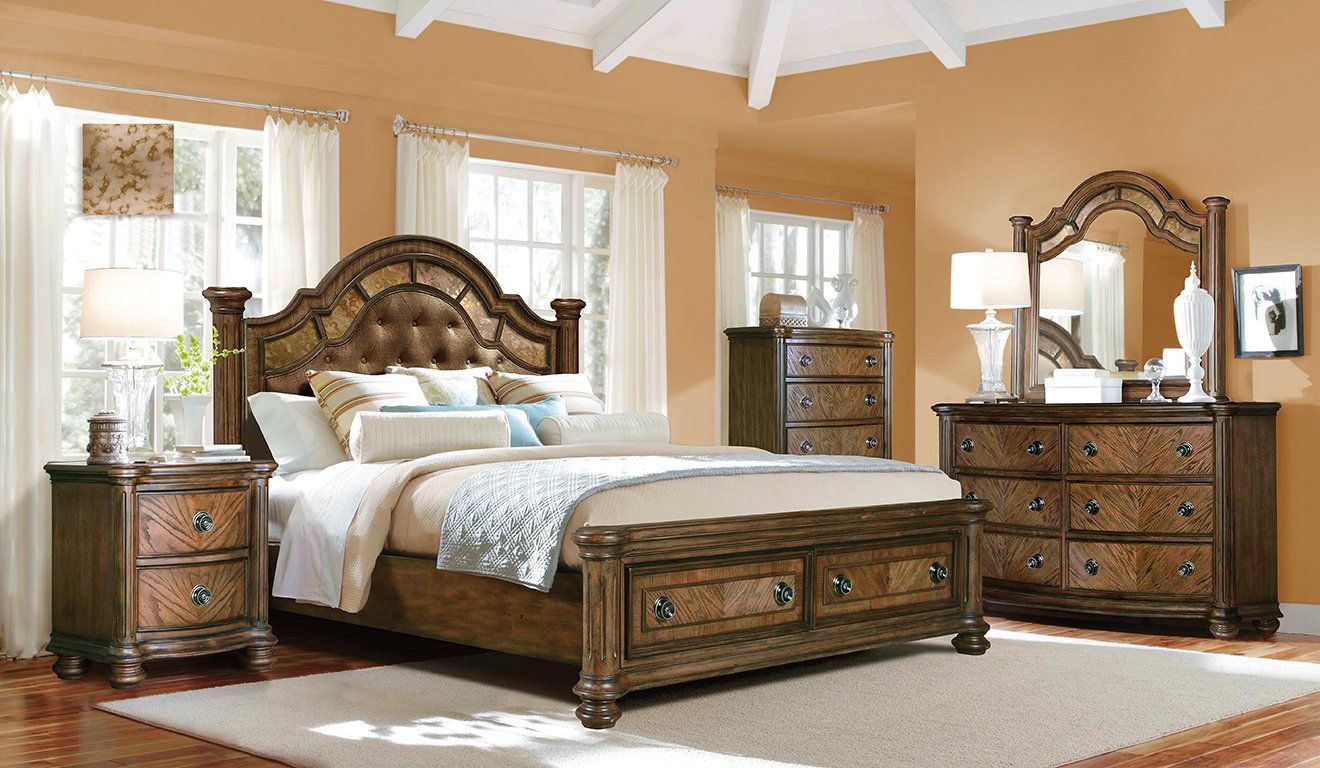 84600 - 4-PC. QUEEN BEDROOM SET