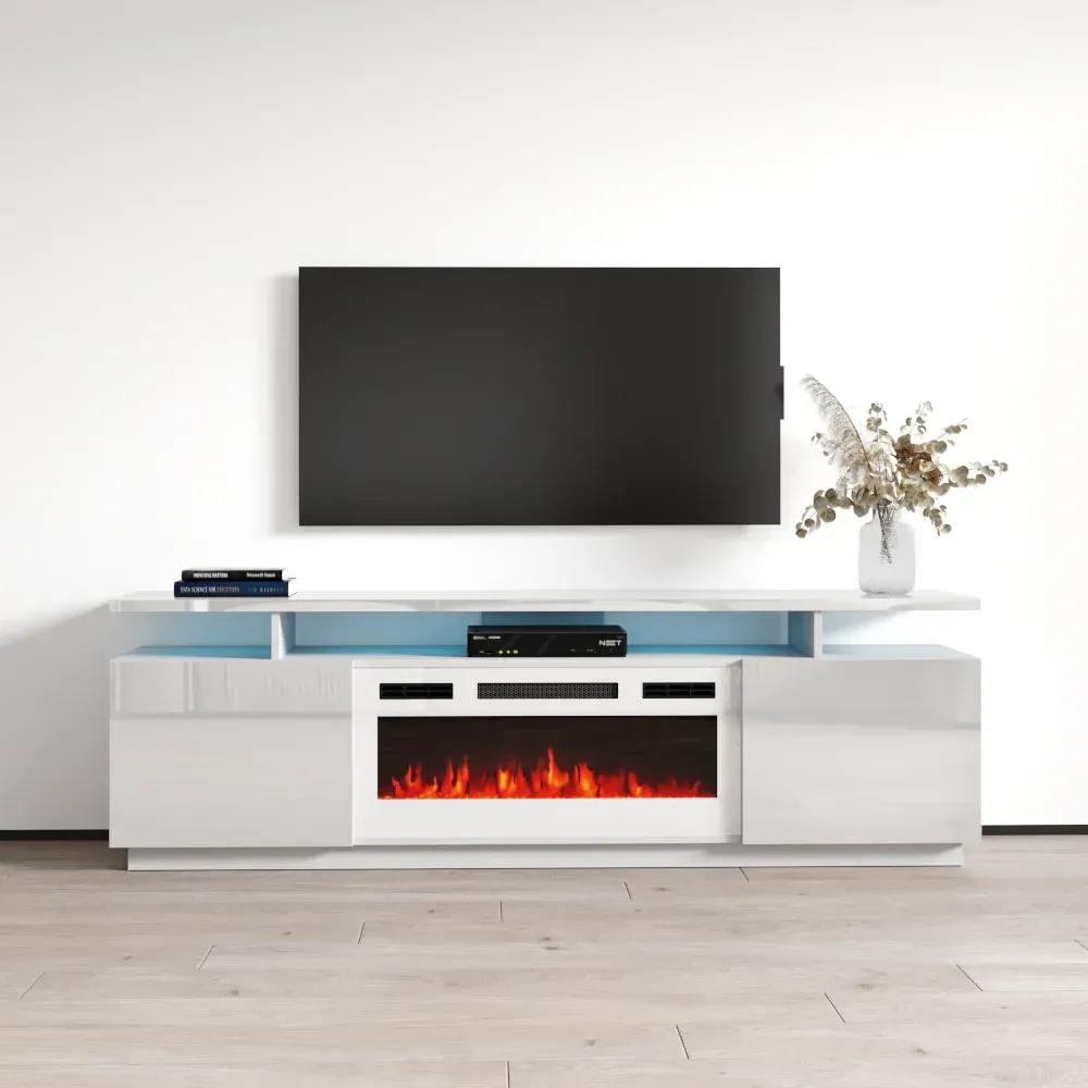 EVA- FIREPLACE TV STAND