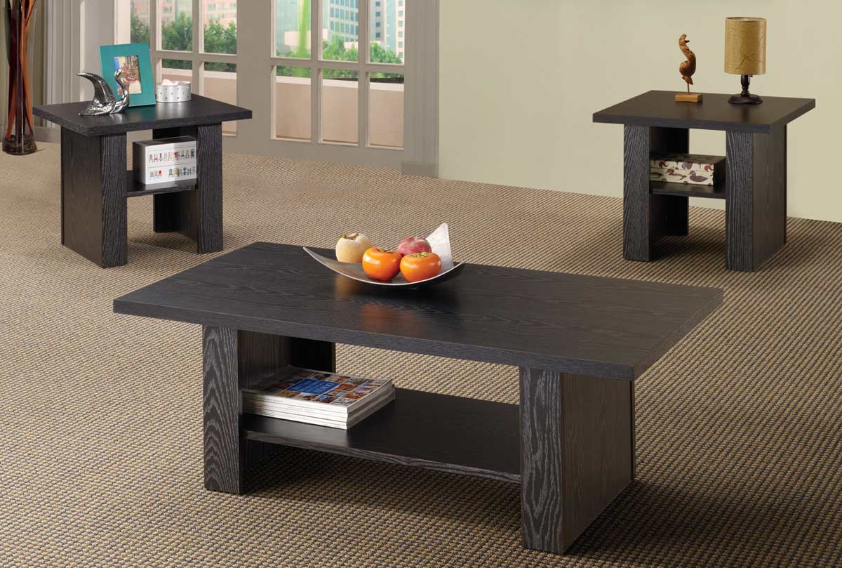 700345 - 3-PC. COFFEE TABLE SET