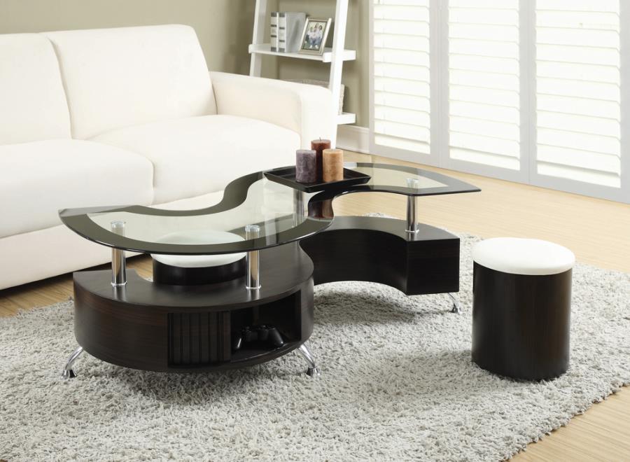 720218 - COFFEE TABLE WITH STOOLS