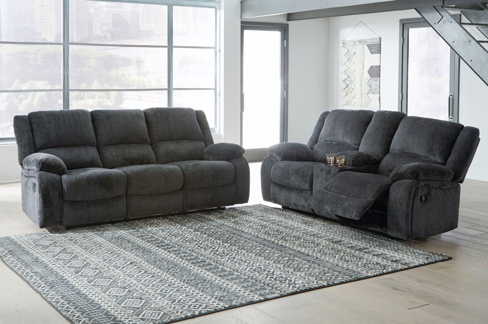 7650488 - SOFA/LOVE RECLINING SOFA SET