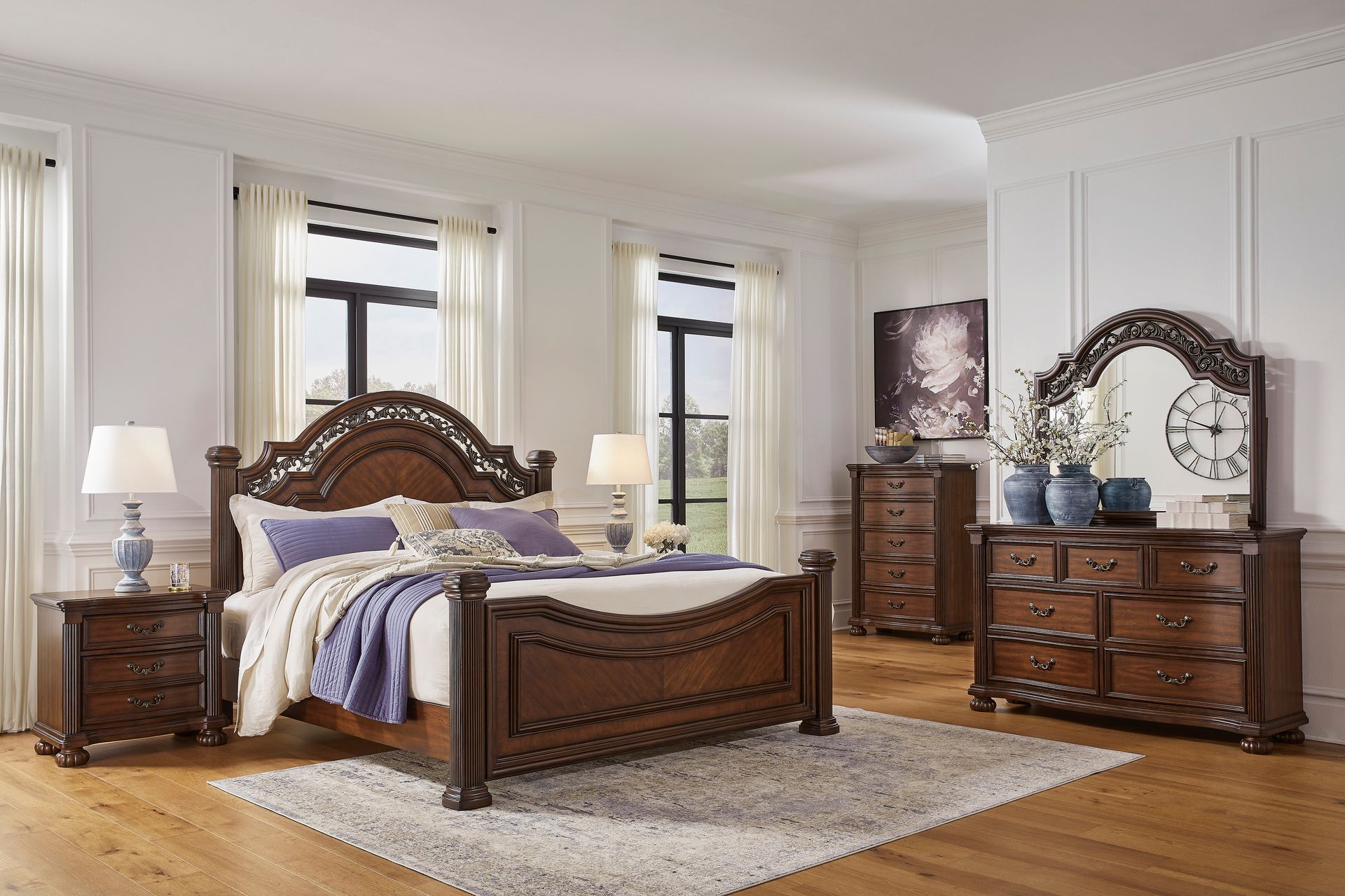 B764 - 4 PIECE QUEEN BEDROOM SET