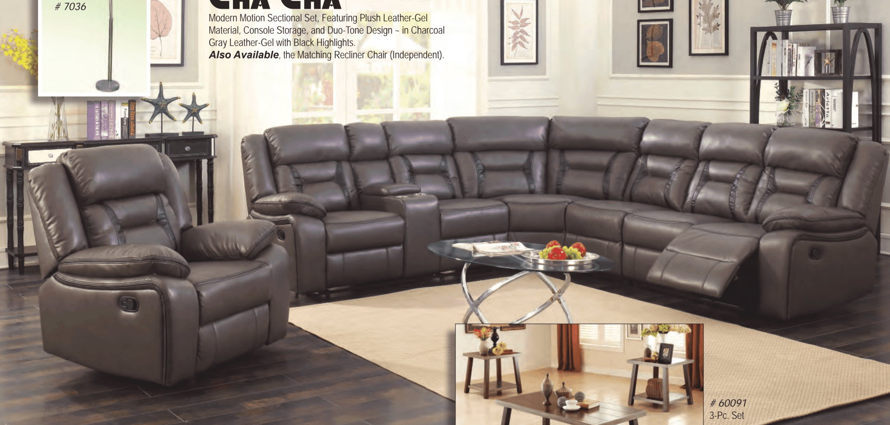 70270 -RECLINING SECTIONAL