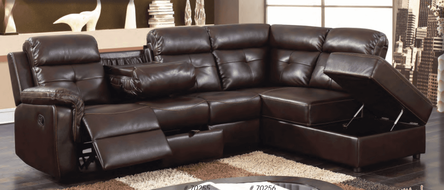70255 - RECLINING SECTIONAL