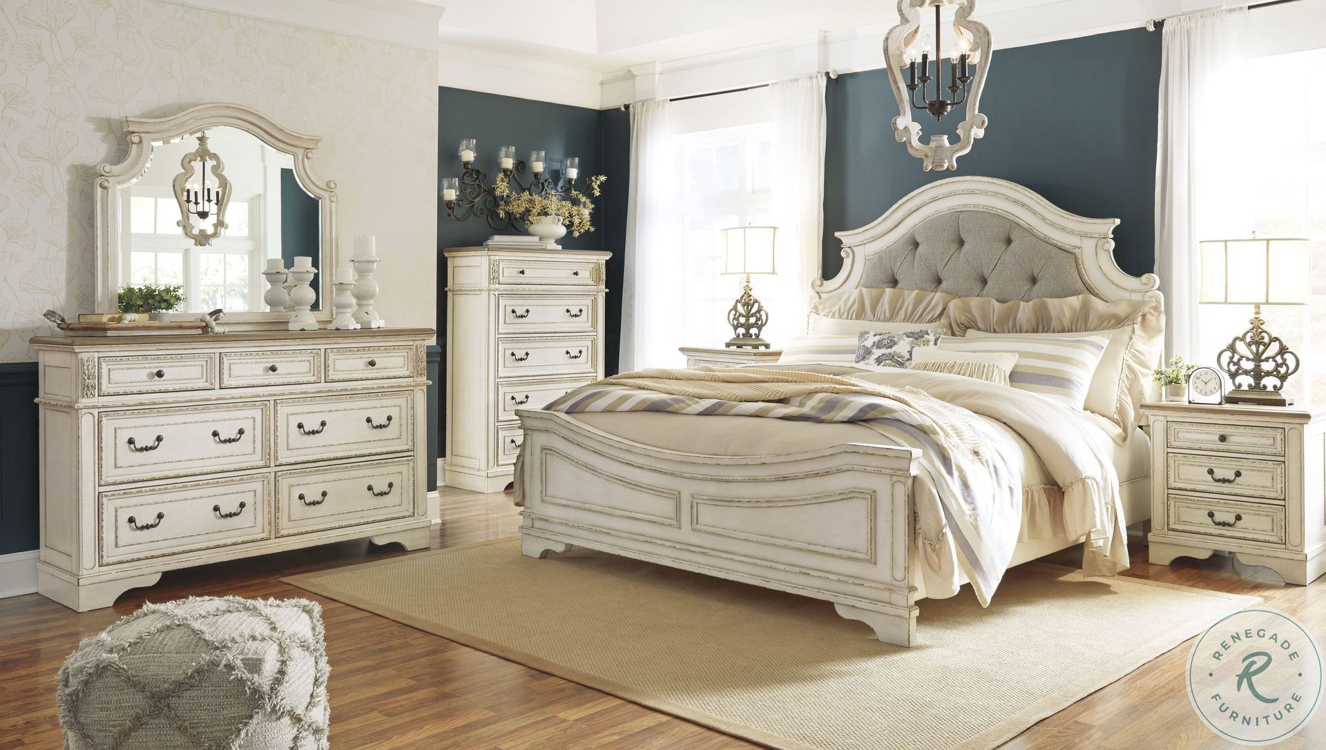 B743 - 4-PC. QUEEN BEDROOM SET
